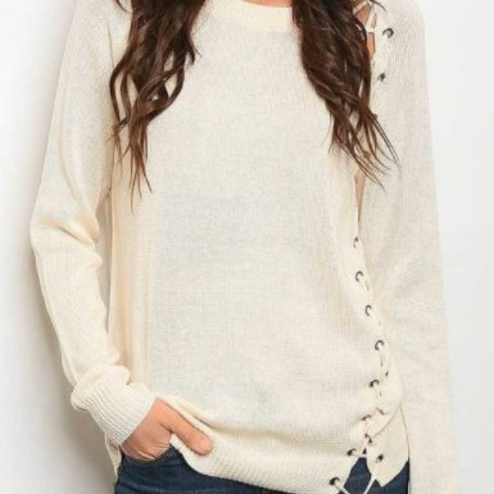 LONG SLEEVE THICK KNIT SWEATER